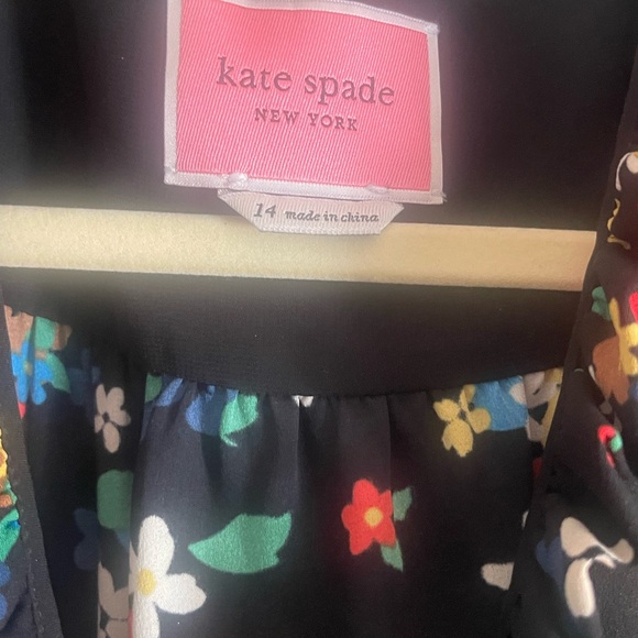 Spring close out sale! Kate Spade black floral dress in EUC - Picture 5 of 5